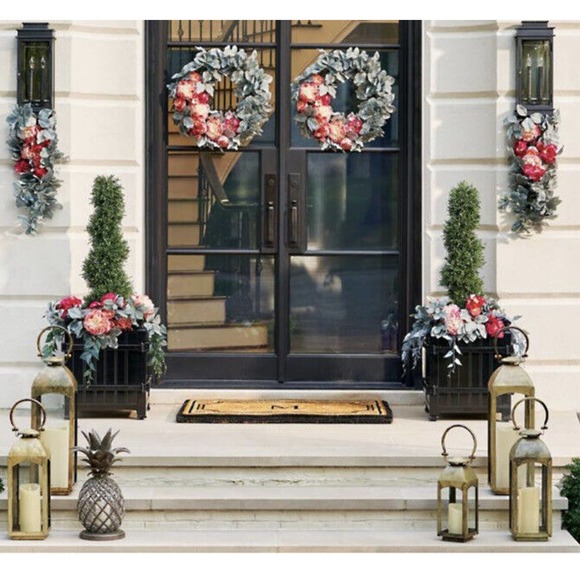 3' ARTIFICIAL GRASS ROSEMARY TOPIARY FAKE TREE INDOOR/OUTDOOR FRONTGATE 169945 - Picture 2 of 2